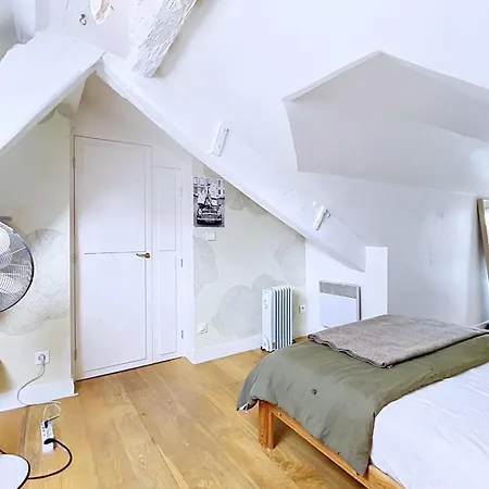 Charming Duplex Place Des Vosges Apartman *